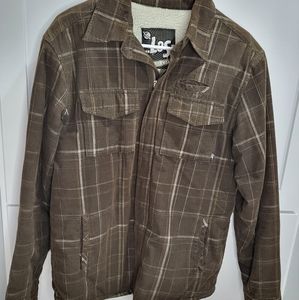 COPY - Mens Lost Outerwear jacket small brown.